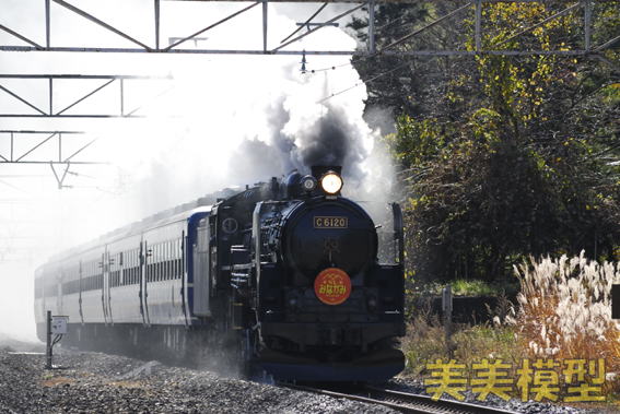 C6120+12系「ＳＬみなかみ号」9735レ：津久田-岩本