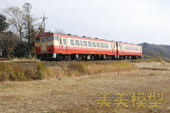 キハ40-1003(2色)+1007(2色).332D：小塙-滝